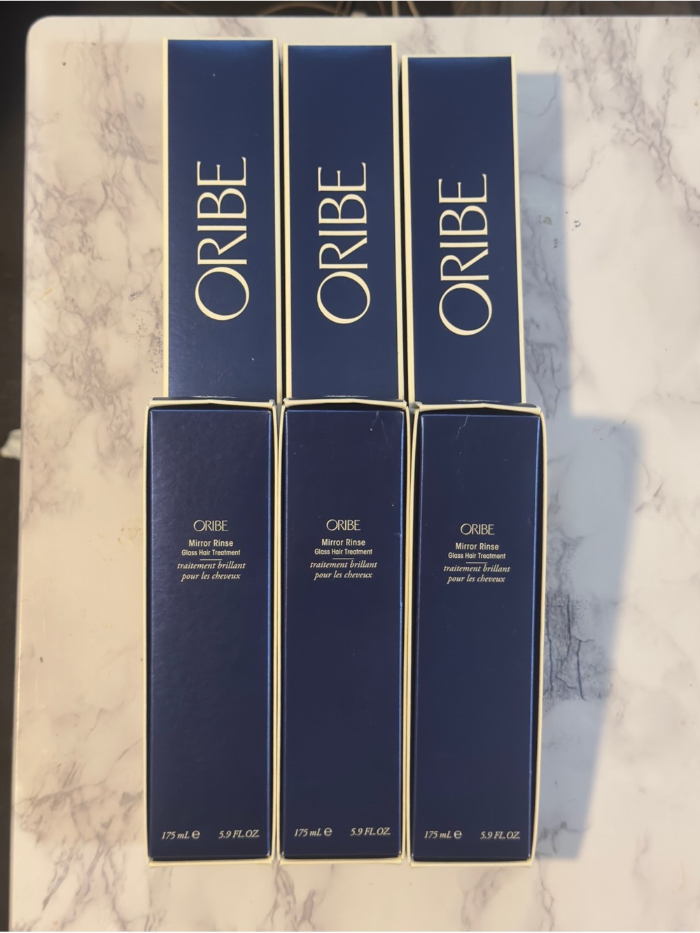 SIX NEW Oribe Mirror Rinse Gloss Hair Treatment